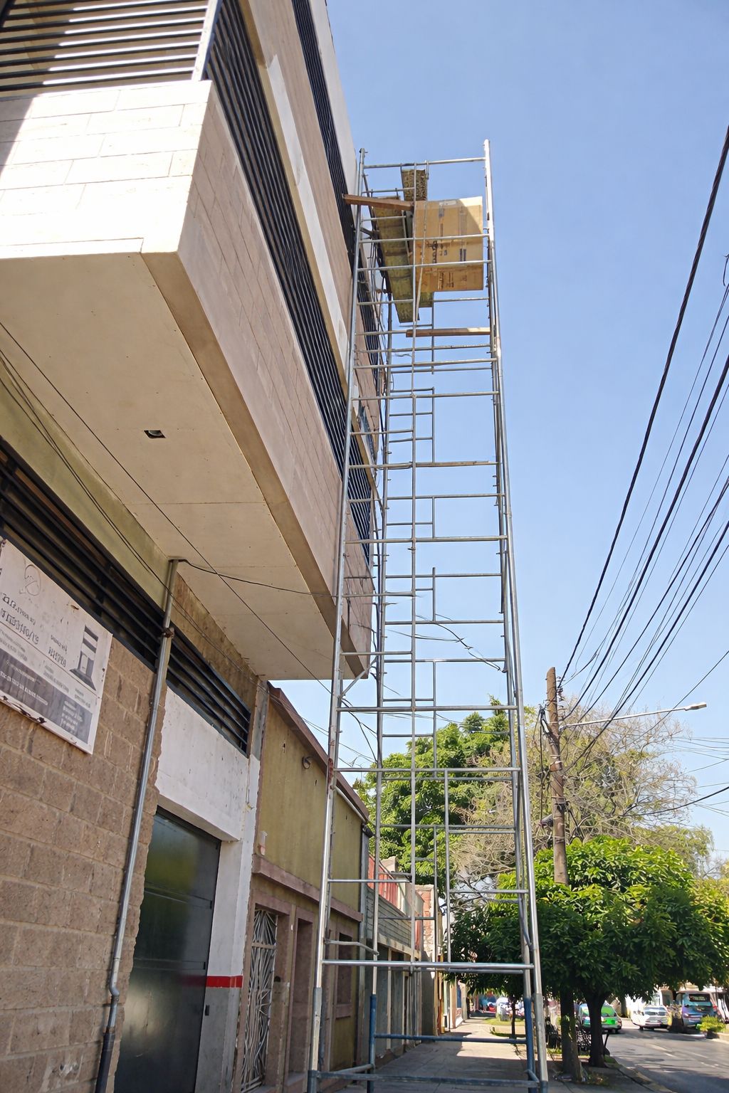 Torre de andamio de aluminio para trabajo en altura